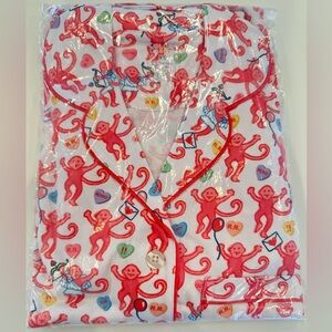 Roller Rabbit Be My Valentines Pajama Set